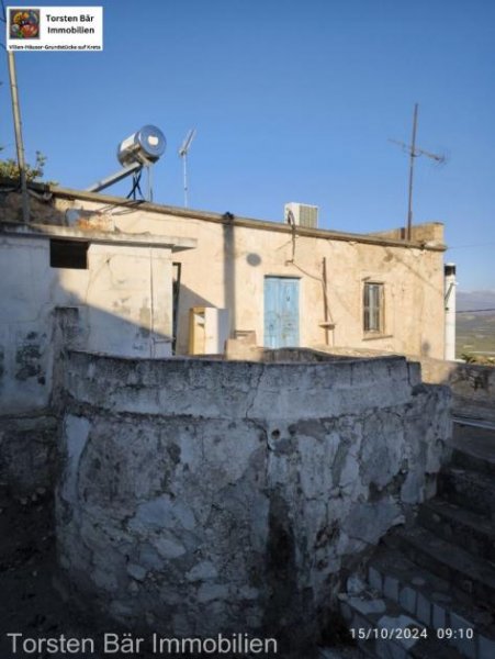 Kouses, Kreta Kreta, Kouses renovierungsbedürtiges Steinhaus-Juwel 120m² Wohnfläche Meerblick und Bergblick Haus kaufen